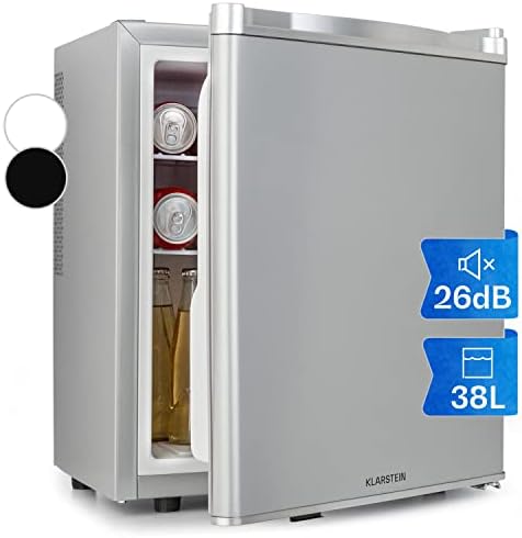 Klarstein Mini frigo de chambre 30L silencieux, réglable 5-15°C