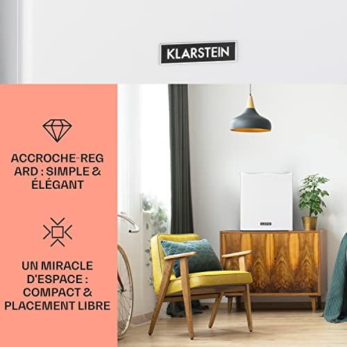 Klarstein Mini frigo de chambre 30L silencieux, réglable 5-15°C