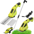 DEWINNER Coupe Bordure sans Fil, 2 en 1 Cisaille à Gazon 7.2V, Taille Haies sans Fil, Manche Long Télescopique Détachable 100cm, pour Couper Gazon/Buisson : Jardin