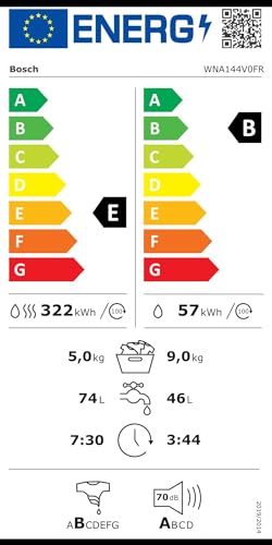 Bosch WNA144V0FR Lave-linge séchant Série 4 9/5kg