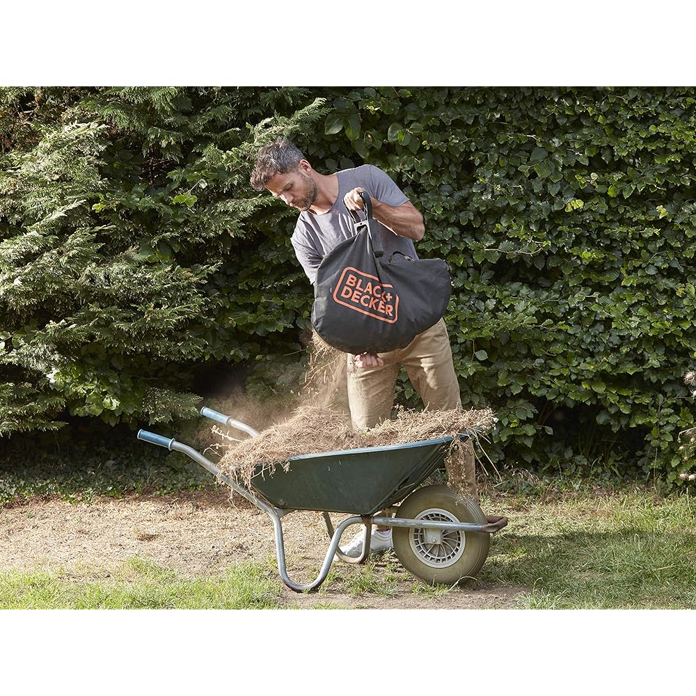 BLACK+DECKER Aspirateur-Souffleur-Broyeur sans fil 36V
