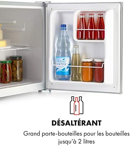 Klarstein Mini frigo de chambre 30L silencieux, réglable 5-15°C