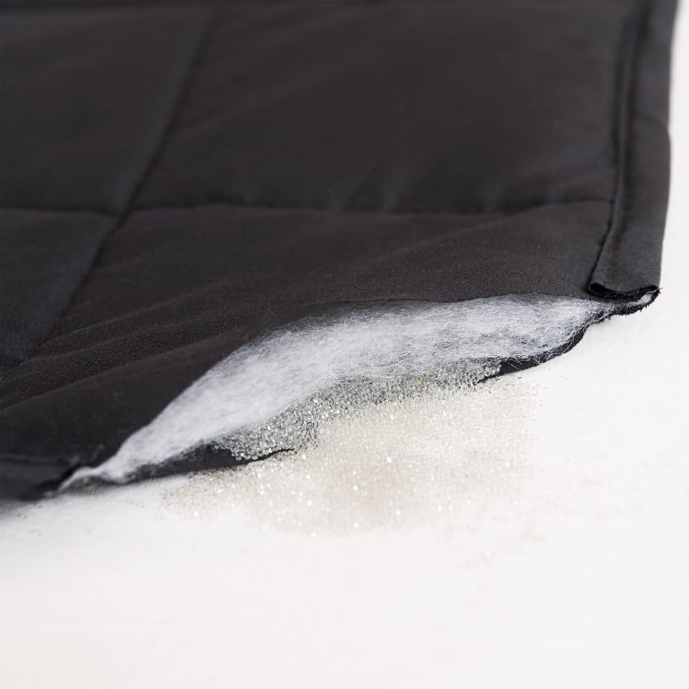 Good Nite Couverture Lestée pour Adulte Couette Lestée Couverture De Relaxation Plaid Lesté Weighted Blanket Gris 6 kg 150 x 200 cm : Cuisine et Maison