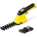 Kärcher Cisaille pour herbe et arbustes à batterie GSH 2 Plus, fonction 2 en 1 lame pour herbe 8 cm et lame pour arbustes 11 cm, puissance maximale 450-650 m, utilisable avec batterie exclue : Jardin