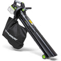 Souffleur/Aspirateur de feuilles mortes Murray IQ18LBV dual 18V(36V)Li-ion à batteries,Powered by Briggs & Stratton,vitesse de l'air 247 km/h,moteur sans balai,sac souple 45L,Outil seul,1697305 : Bricolage