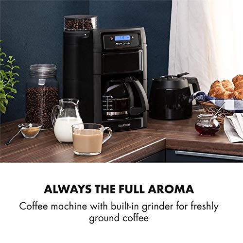 Klarstein Aromatica II Cafetière filtre avec broyeur