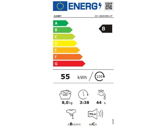 Candy CS 1482DWB4 Lave-linge frontal