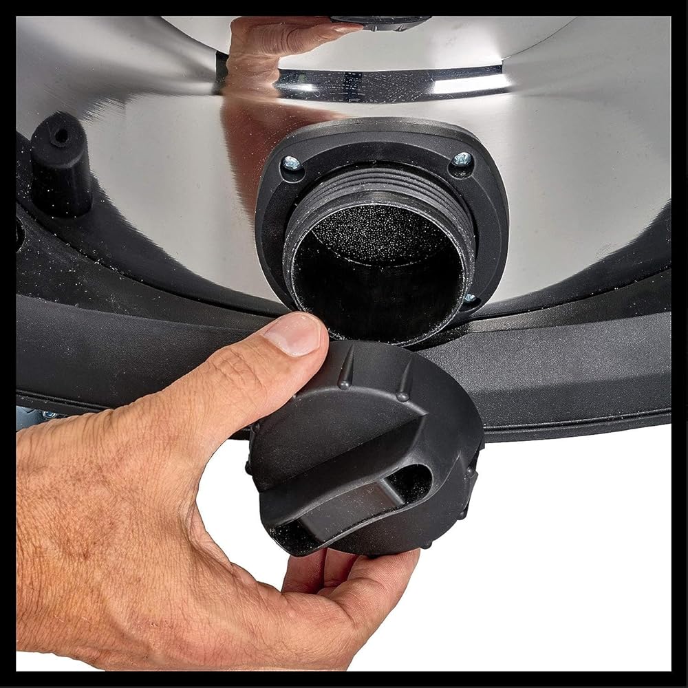 Einhell Aspirateur eaux et poussières sans fil TE-VC 36/25 Li S - Solo Power X-Change (36V, cuve inox 25L, 76 Db) Livré sans Batterie ni Chargeur : Cuisine et Maison