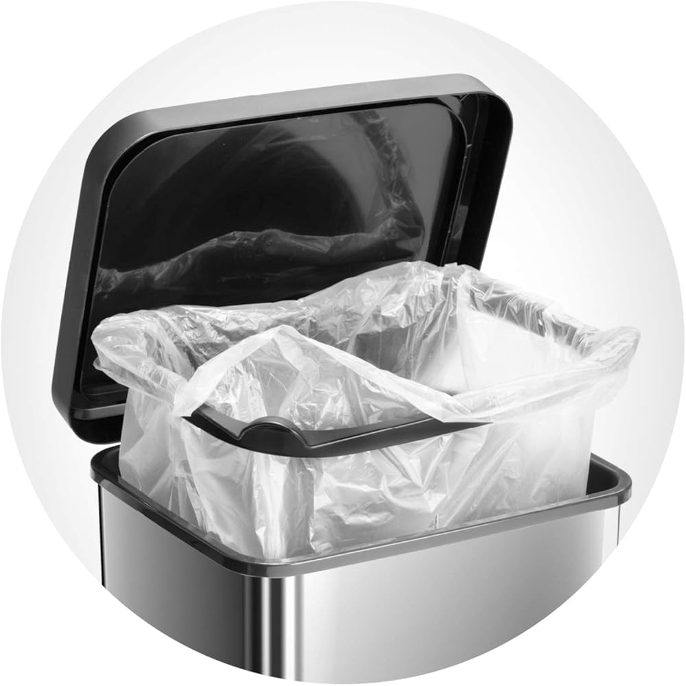 Rotho Poubelle avec pédale et couvercle, Carbone, 40 l (35,3 x 29,5 x 67,6 cm) :
