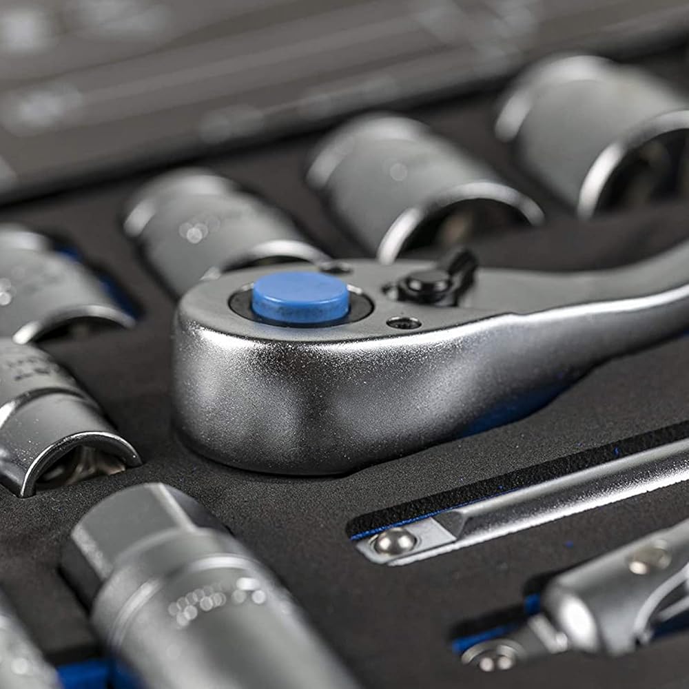 Högert Technik - Boite à Outils, Outils Bricolage, Mallette à Outils, Trousse a Outils, Coffret a Outils, Caisse a Outil, Set Outils, Kit Outils, Lot Outils - 29 Pièces : Bricolage