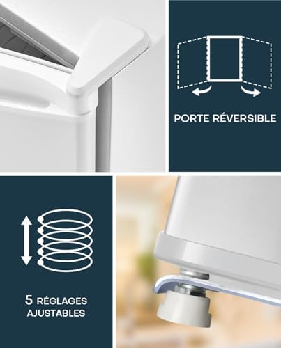 Upstreman 46L Mini frigo avec congélateur