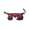 Milwaukee 48 22 8110 Ceinture de travail 29 poches Rouge/noir : Bricolage