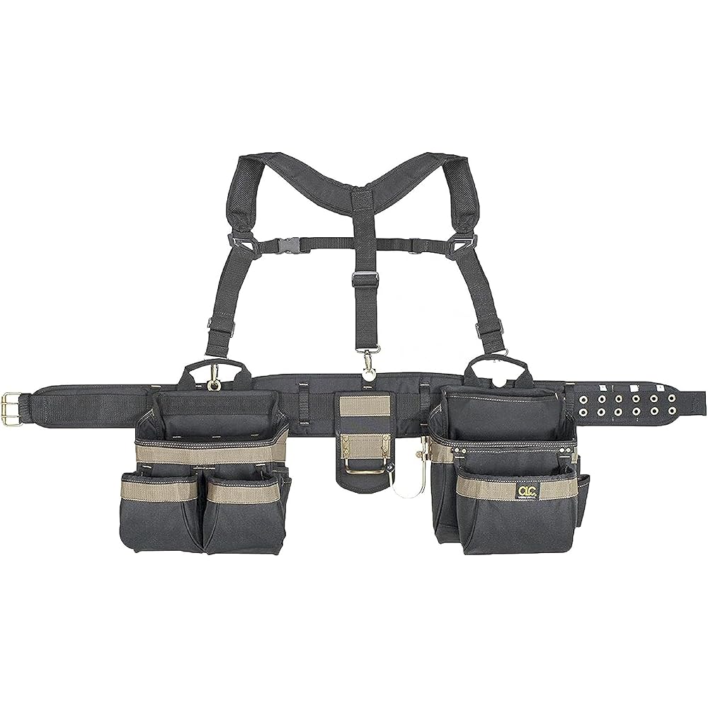Custom LeatherCraft 5 pièces Comfortlift Combo Outil Ceinture Système, 1614 : Bricolage