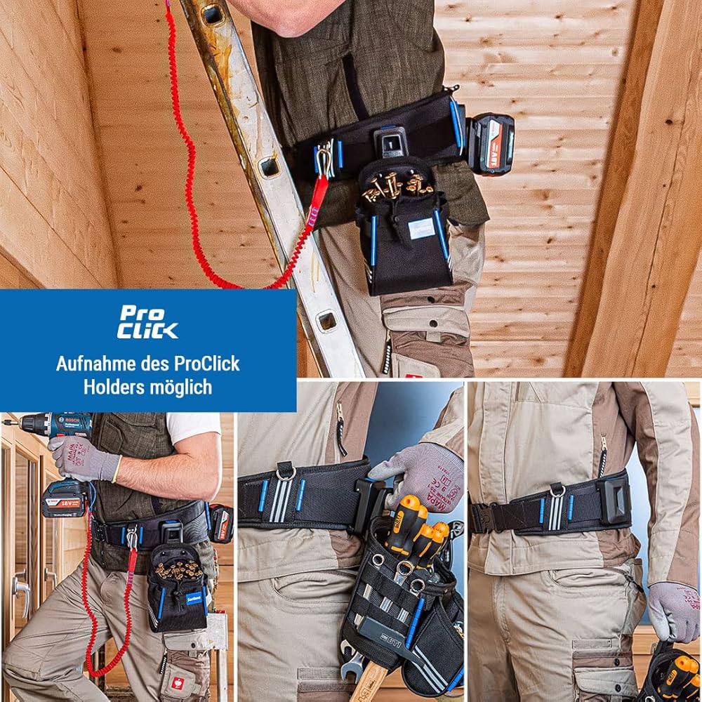 ProClick Ceinture porte-outils L L = 140 cm : Bricolage