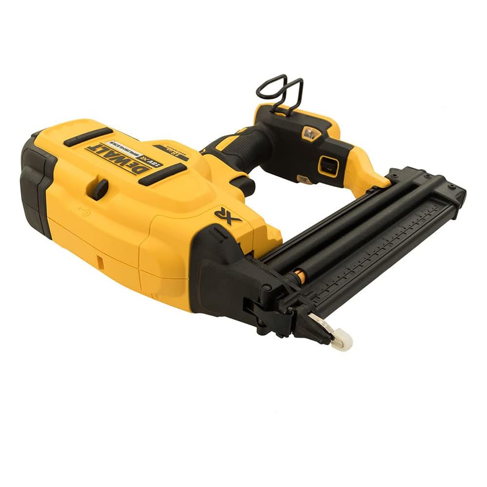 DeWalt Dcn680 N Brushless XR Calibre 18 BRAD Cloueuse 18 Volt unité Bare Argenté XS : Bricolage