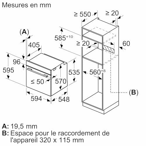 Bosch HBA171BS4F Four encastrable pyrolyse Série 2