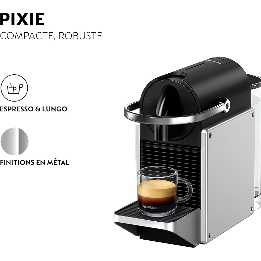 Magimix Machine à Café Nespresso Pixie Gris