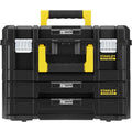 Stanley FMST1-71981 Kit 2 Mallettes Modulable Tstak/Pro-Stack Gamme FATMAX - 21.5L - Corps en Polypropylène - Larges Attaches Métalliques Anti-Corrosion - Cadenassable : Bricolage