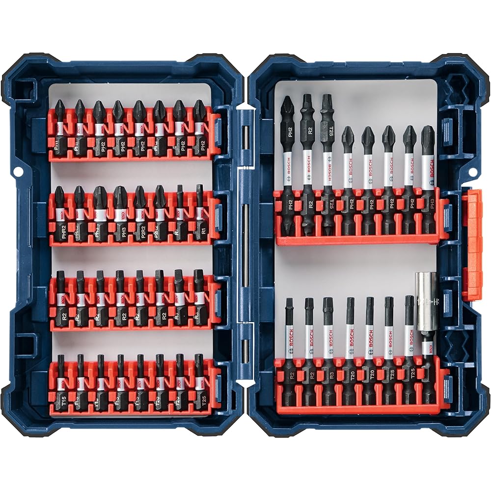 Bosch Sdms24 24piece Impact résistant vissage personnalisés Coque Système de, SDMS48 100 wattsW, 0 voltsV : Bricolage