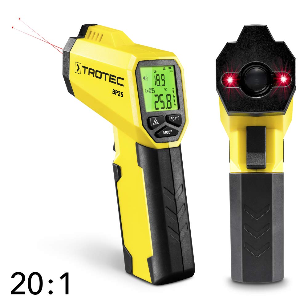 TROTEC BP25 Détecteur de pont thermique (-50 °C bis +260 °C) : Commerce, Industrie et Science