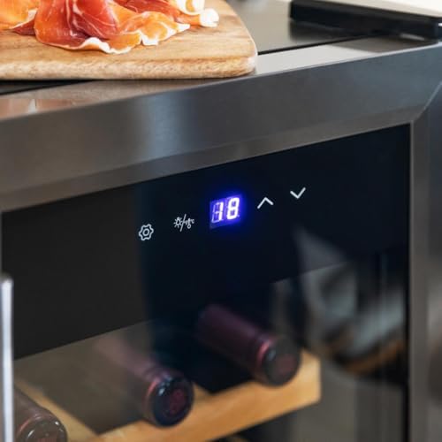 Cecotec Cave à vin Bolero GrandSommelier 2050 Inox 20 bouteilles