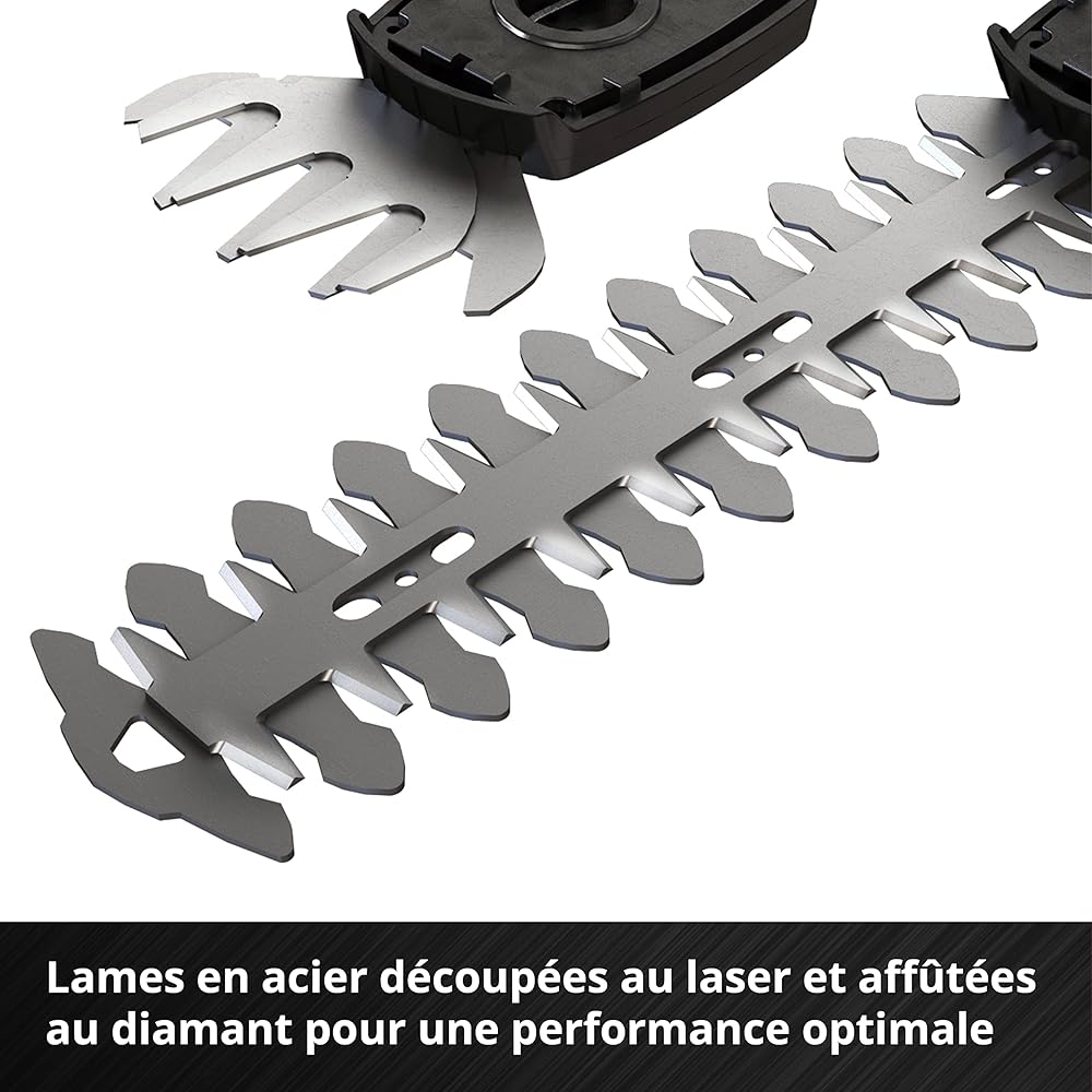 Einhell Cisaille à gazon sans fil GE-CG 18/100 Li T-Solo Power X-Change (18 V, Changement d’accessoire sans outil, avec rallonge télescopique) Livré sans Batterie ni Chargeur : Bricolage