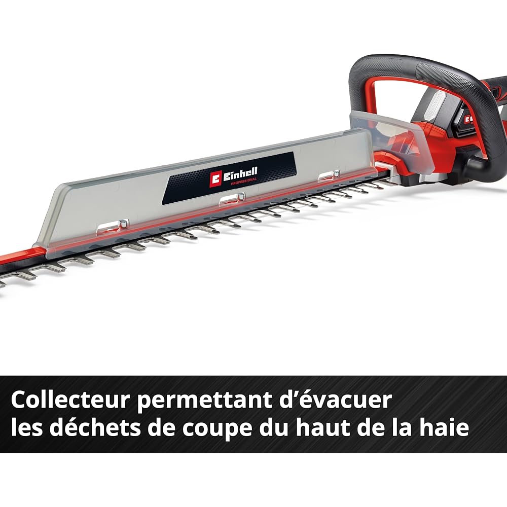 Einhell Professional Taille-haies sans fil GP-CH 18/61 Li BL-Solo Power X-Change (18 V, moteur Brushless, longueur de coupe 61 cm , écartement des dents 26 mm) Livré sans batterie ni chargeur : Bricolage