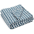Navaris Couverture Lestée - Couverture Pondérée Relaxante 135x200cm - Contre Insomnie Anxiété - Cocooning - 100% Coton - 4,8kg : Cuisine et Maison