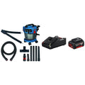 Bosch Professional 18V System aspirateur Eau et poussière sans-Fil Gas 18V-10 L (avec Flexible de 6 m) & 18V System Set de Base sans Fil Comprenant Chargeur Gal 18V-40 et 1 Batterie 4,0 Ah : Cuisine et Maison