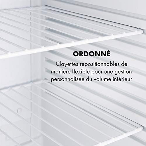 Klarstein Mini frigo de chambre 30L silencieux, réglable 5-15°C