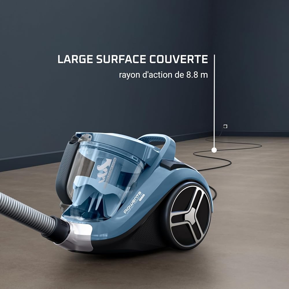 Rowenta Compact Power XXL Aspirateur sans sac,  Moteur haute efficacité,  2