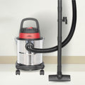 Livoo - Aspirateur eau et poussières DOH140-1000W, acier inoxydable, 12L, fonction soufflerie, 16kPa, accessoires inclus : Cuisine et Maison