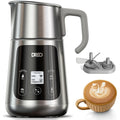 Dreo Mousseur à Lait Tout-en-un, Créateur de Mousse Automatique pour Micro-mousse de Niveau Latte Art et Café Chaud/Froid, Chauffe-lait Électrique de 27oz/800ml avec plus de 30 Boissons : Cuisine et Maison