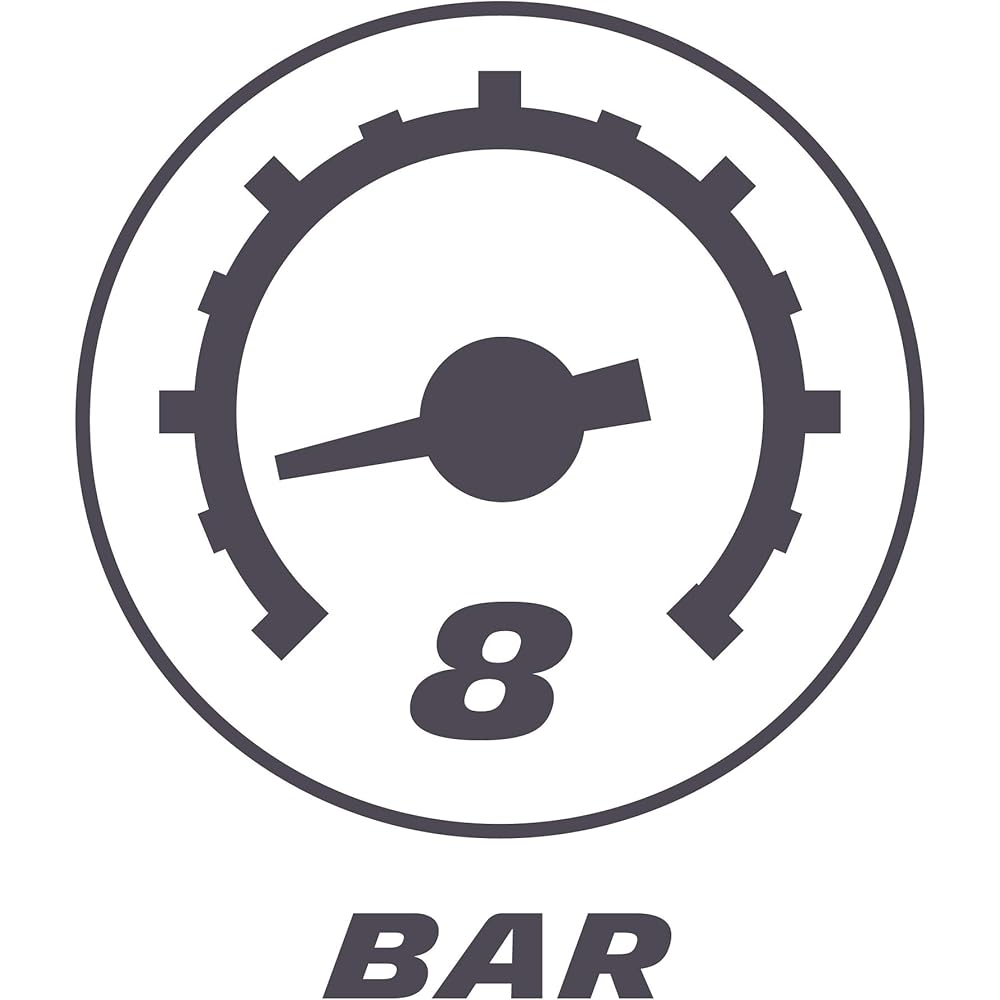 Michelin MB1 Compresseur d'air portable sans huile 1,5 CV pression maximale 8 bar avec tuyau et accessoires