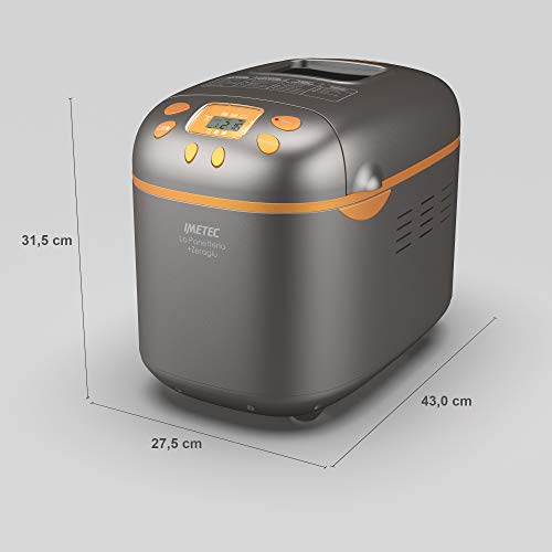 Imetec La Panetteria Zero Glu Machine à pain sans gluten