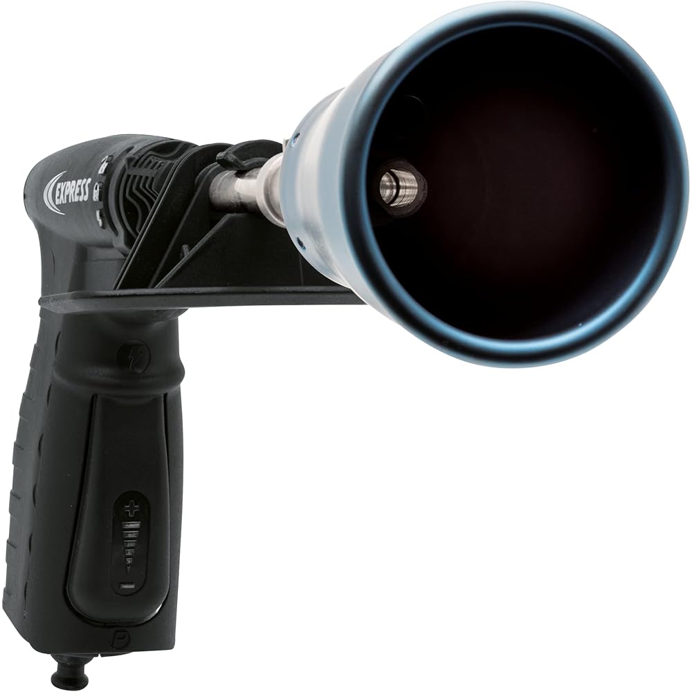 Express, 75100, Chalumeau Piezo Étancheur Titane R, composé d'une Lance de 150 kW réf. 150R L 200mm et d'une Poignée Sécurité avec Gâchette Piezo et Raccord Rapide, Livré en Valisette : Bricolage