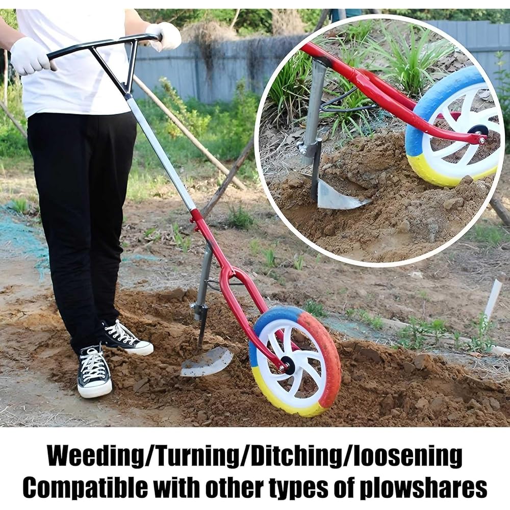 Réglable à la main pour trancher, desserrer et rouler - Outil multi-accessoires portable pour jardinage sans pliure : Jardin
