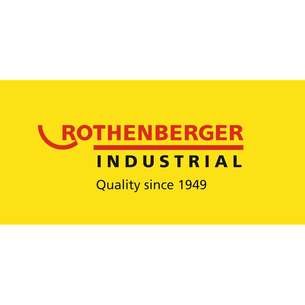 ROTHENBERGER Industrial Anwärm Brenner RoMaxi Eco inkl. 5m Propan Gas Schlauch & Druck regler, Unkraut Vernichter, Bitumenbahnen, Folien Verschweißen - 1500000930 : Jardin