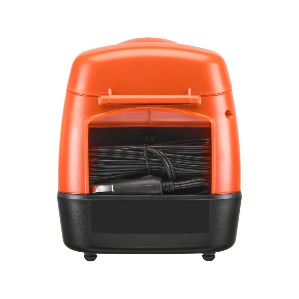 BLACK+DECKER ASI300-QS Gonfleur-Compresseur Filaire - 11 Bars - 160 PSI - 220 V ou Allume-Cigare 12V - Fourni avec 1 Aiguille et 2 Embouts : Bricolage