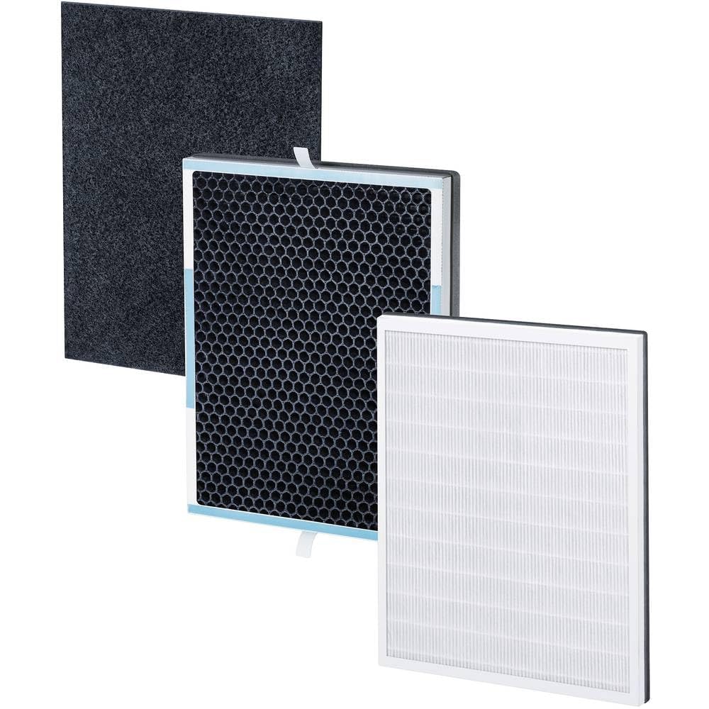 Beurer LR 500 Kit de remplacement de filtre, système de filtre à trois couches, filtre HEPA H13, filtre à charbon actif, pré-filtre, pour le purificateur d'air Beurer LR 500 : Cuisine et Maison