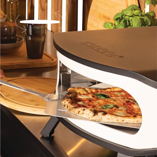 Cozze Four à pizza à gaz avec pierre rotative Ø42.5cm