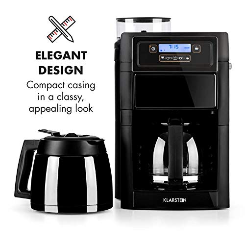 Klarstein Aromatica II Cafetière filtre avec broyeur