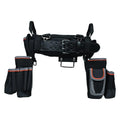 Klein Tools Tradesman Pro 55428 Ceinture à outils rembourrée et pochette à outils pour un confort et une durabilité longue durée Taille L : Bricolage