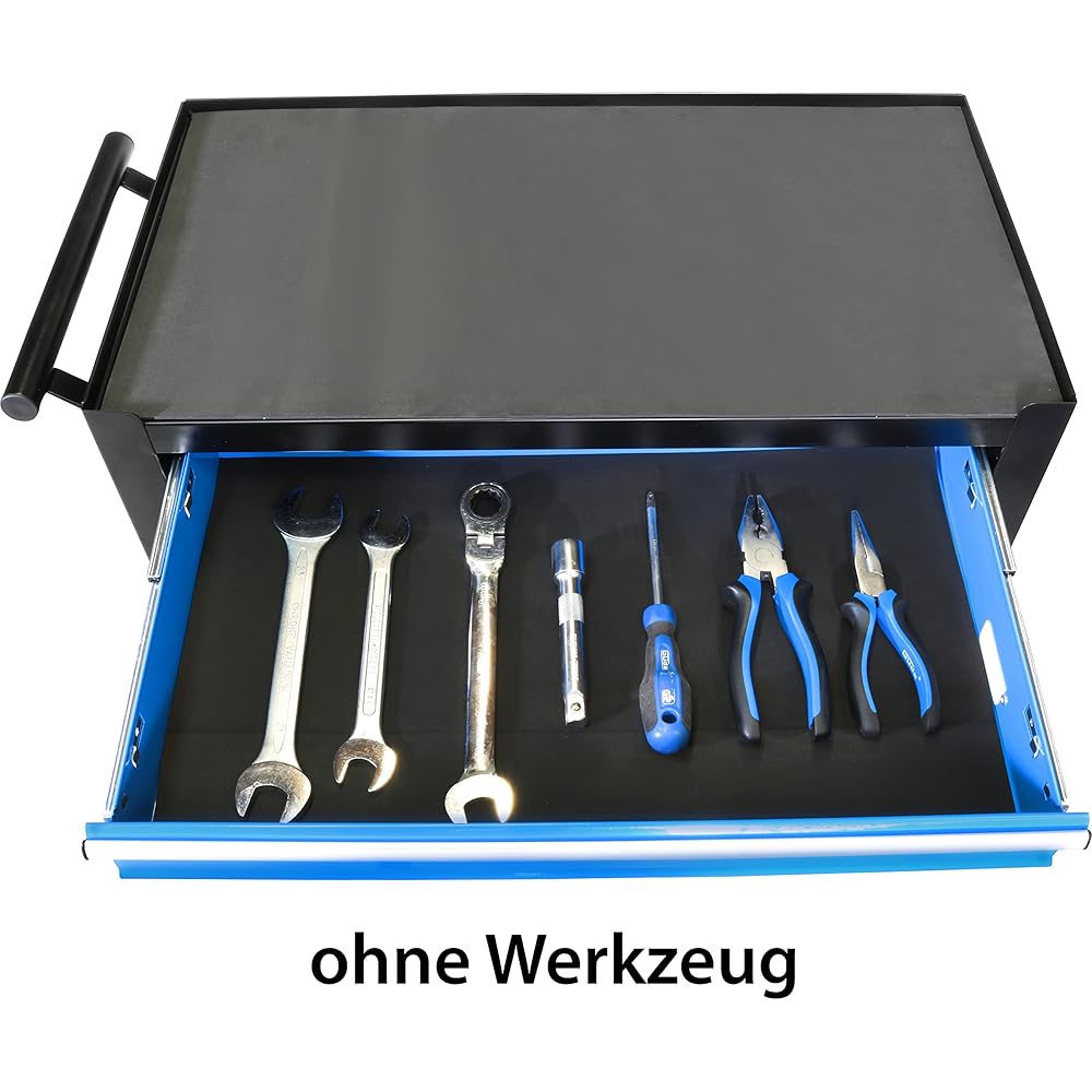 Güde Chariot d'atelier, Métal, Bleu, kompakt : Bricolage