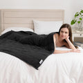 Good Nite Couverture lestée pour adulte - 8 kg - Anti-anxiété - Soulage le stress - Couverture de sommeil relaxante et confortable - Gris - 150 x 200 cm : Cuisine et Maison