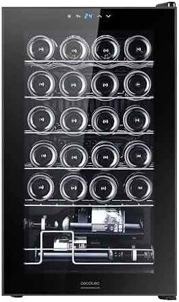 Cecotec Cave à vin Bolero GrandSommelier 2050 Inox 20 bouteilles