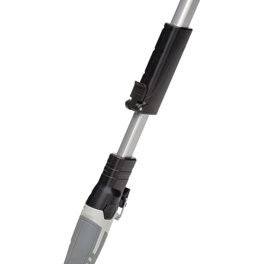 IKRA cisaille à Gazon & Taille-buissons télescopique sans Fil IGBS 1210 F avec Batterie & Chargeur, Lames « Made in Germany » : Jardin