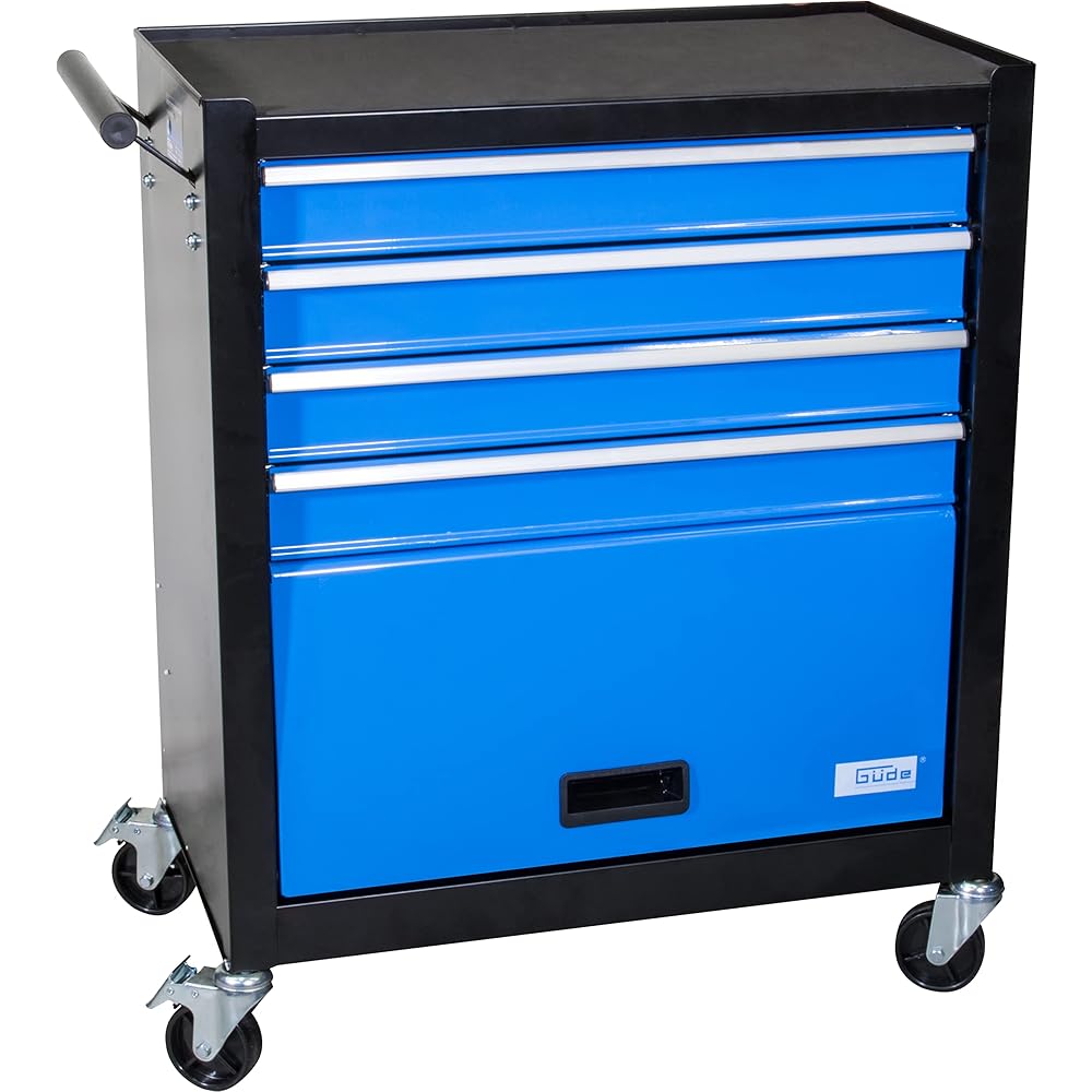 Güde Chariot d'atelier, Métal, Bleu, kompakt : Bricolage