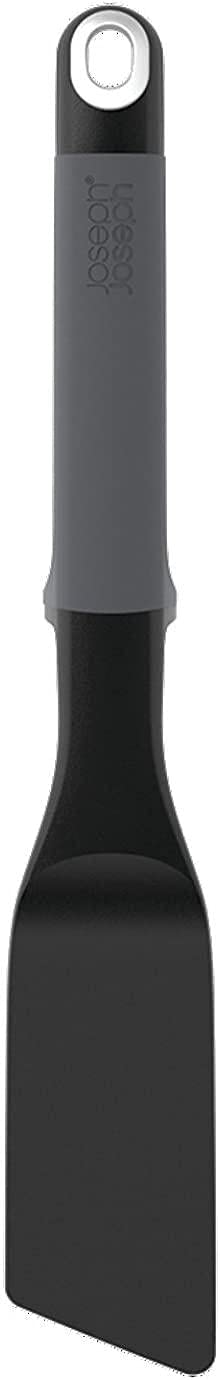 Joseph Joseph Elevate Lot de 6 Ustensiles et Pinces de cuisine en Nylon, Antiadhésif et Résistant à la chaleur jusqu'à 200 ℃ avec Porte-Ustensiles Rotatif, Inox/Noir : CD et Vinyles