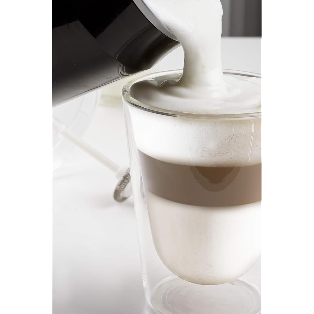 Melkopschuimer Mousseur à lait Philips Milk Twister CA6500/63 Noir avec mousse chaude et froide Taille unique : Cuisine et Maison